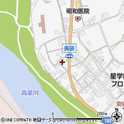 岡山県総社市美袋575周辺の地図