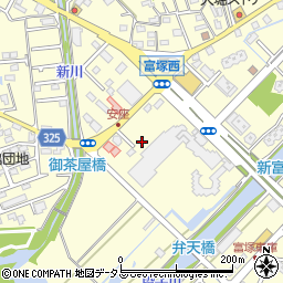 有限会社後藤工業所　富塚工場周辺の地図