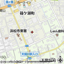 静岡県浜松市中央区篠ケ瀬町1279周辺の地図