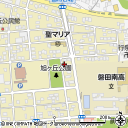 静岡県磐田市国府台55-7周辺の地図