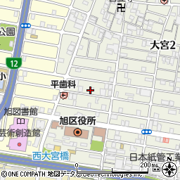 株式会社大阪セレモニー周辺の地図