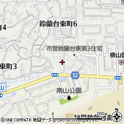 自転車原付　神戸市北保管所周辺の地図