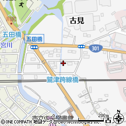 静岡県湖西市古見1237周辺の地図