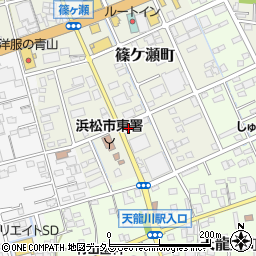 静岡県浜松市中央区篠ケ瀬町1286周辺の地図