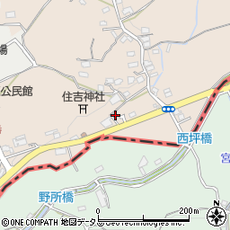 大阪府四條畷市上田原510-5周辺の地図