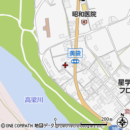 岡山県総社市美袋581-2周辺の地図