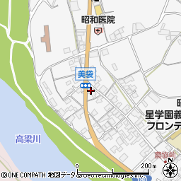 岡山県総社市美袋540周辺の地図