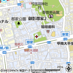中勝寺周辺の地図