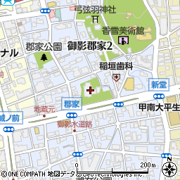 中勝寺周辺の地図