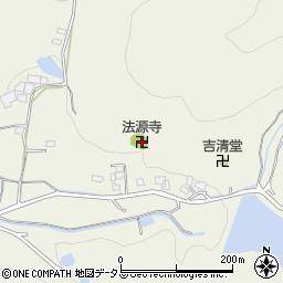 法源寺周辺の地図