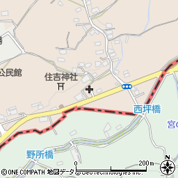 大阪府四條畷市上田原510-6周辺の地図