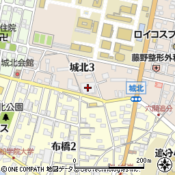 杏林堂ドラッグストア　浜松城北店周辺の地図