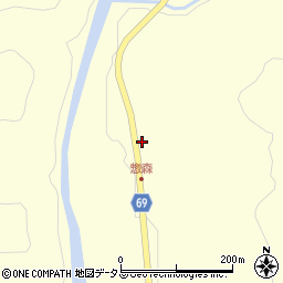 広島県山県郡北広島町惣森1062-1周辺の地図