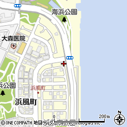 芦屋市浜風町29 akippa駐車場(2)周辺の地図