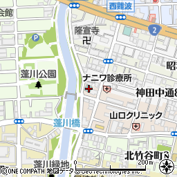 兵庫県尼崎市神田南通6丁目136周辺の地図