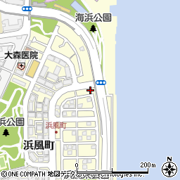 兵庫県芦屋市浜風町29-1周辺の地図