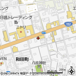 静岡県浜松市中央区和田町597周辺の地図