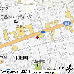 浜松日産自動車株式会社　本社周辺の地図