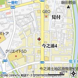 五味八珍 磐田店周辺の地図