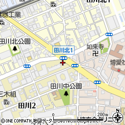 大阪銅機周辺の地図