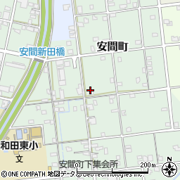 静岡県浜松市中央区安間町271周辺の地図