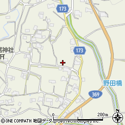 奈良県奈良市阪原町周辺の地図