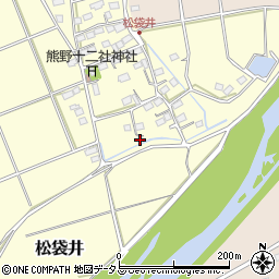 静岡県袋井市松袋井82周辺の地図