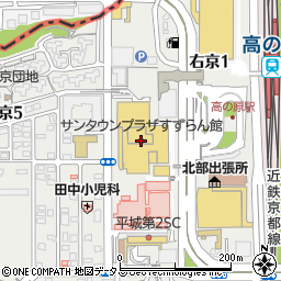 ＫＩＮＳＨＯ高の原店周辺の地図