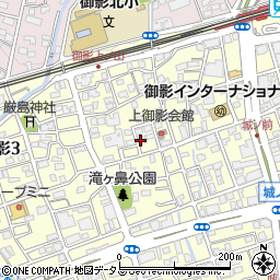 兵庫県神戸市東灘区御影2丁目27周辺の地図