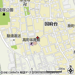 静岡県磐田市国府台474周辺の地図