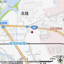 静岡県湖西市古見1134-2周辺の地図