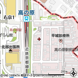 石川数学塾大阪　高の原教室周辺の地図