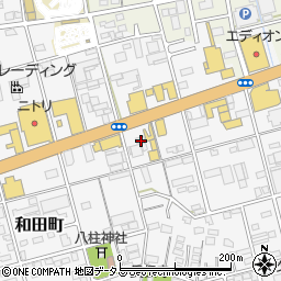 静岡県浜松市中央区和田町601周辺の地図