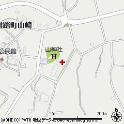 静岡県浜松市中央区雄踏町山崎5407周辺の地図