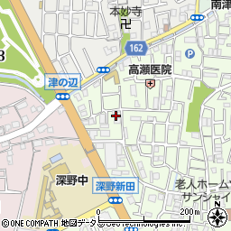 富士林二番館周辺の地図