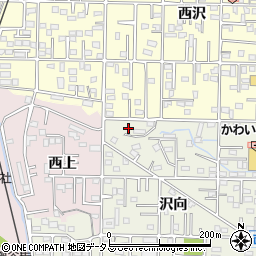 愛知県豊橋市西高師町沢向52周辺の地図