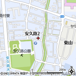 静岡県磐田市安久路2丁目12 5の地図 住所一覧検索 地図マピオン