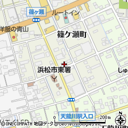 静岡県浜松市中央区篠ケ瀬町1247周辺の地図