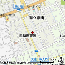 株式会社浜松白洋舎　篠ヶ瀬本社周辺の地図