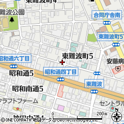 リパーク尼崎東難波町５丁目第３駐車場周辺の地図