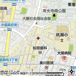 兵庫県尼崎市杭瀬北新町周辺の地図