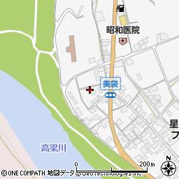 岡山県総社市美袋584-2周辺の地図