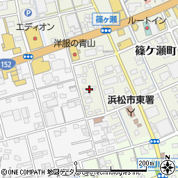 静岡県浜松市中央区篠ケ瀬町1333周辺の地図