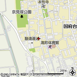 静岡県磐田市国府台663周辺の地図