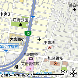 日本スチールコンベヤ株式会社　大阪営業所周辺の地図