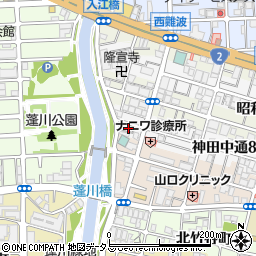 読売新聞ＹＣ尼崎中央周辺の地図