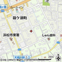 静岡県浜松市中央区篠ケ瀬町1262周辺の地図