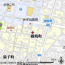 静岡県浜松市中央区細島町周辺の地図