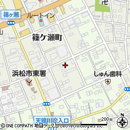 静岡県浜松市中央区篠ケ瀬町1263周辺の地図