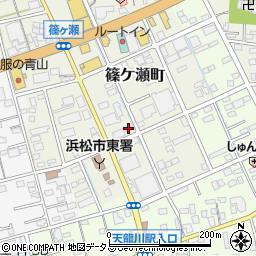 静岡県浜松市中央区篠ケ瀬町1249周辺の地図